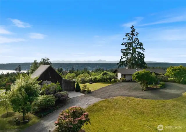 One-of-a-kind property in Gig Harbor, WA has been in the family for decades and is awaiting new owners to claim it as their own. Gorgeous Olympic Mountain views and amazing sunsets included.