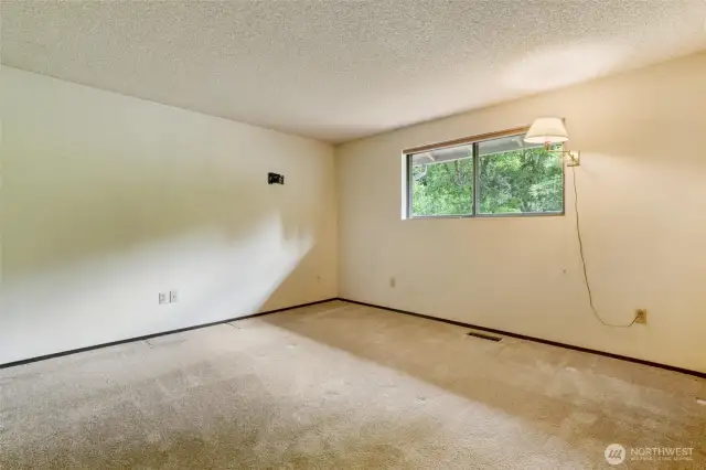 Another of the 4 bedrooms this home includes. This one is on the main level.