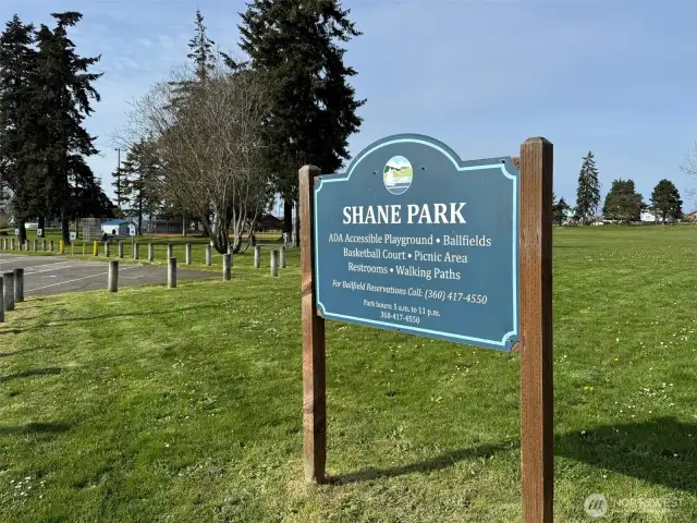 Shane Park, 1 block away