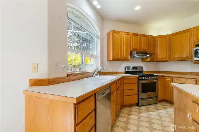 Plenty of counter space