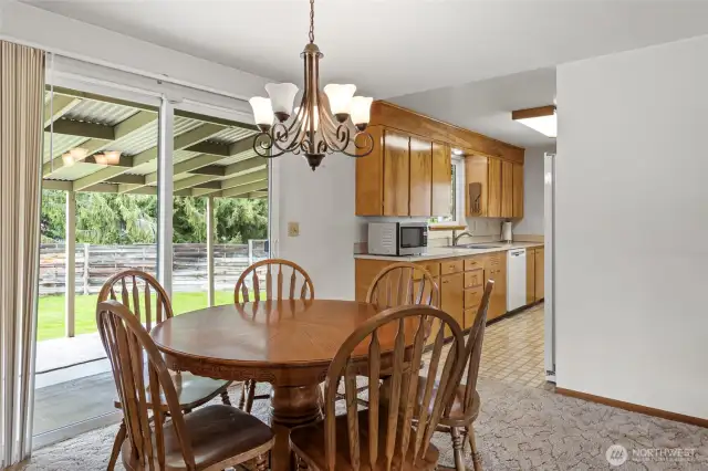 Dining area