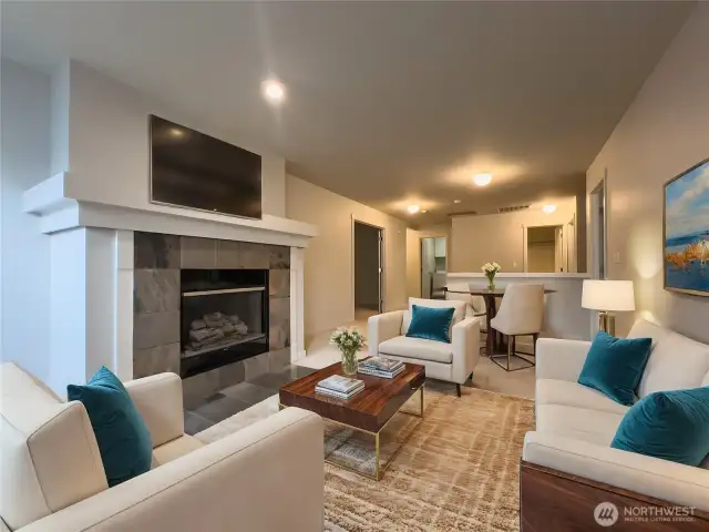 Upstairs loft