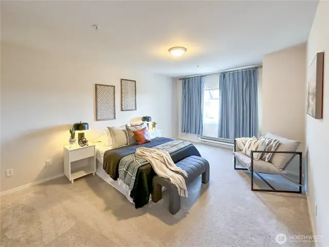 Spacious Primary Suite with Walk-in closet