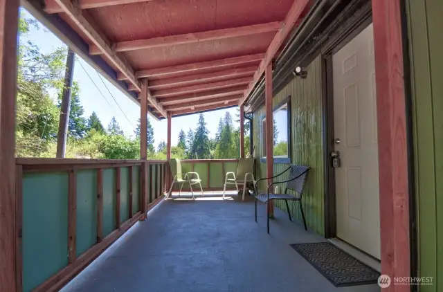 Back patio!