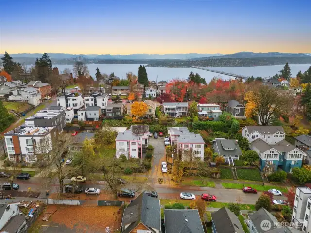 This house is in a perfect Leschi location. Ample space for new build or keep current buildings and add a 3rd with the 3546 sq ft additional lot. You can walk to schools and parks.