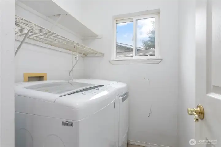 Laundry room near 2nd & 3rd bedrooms