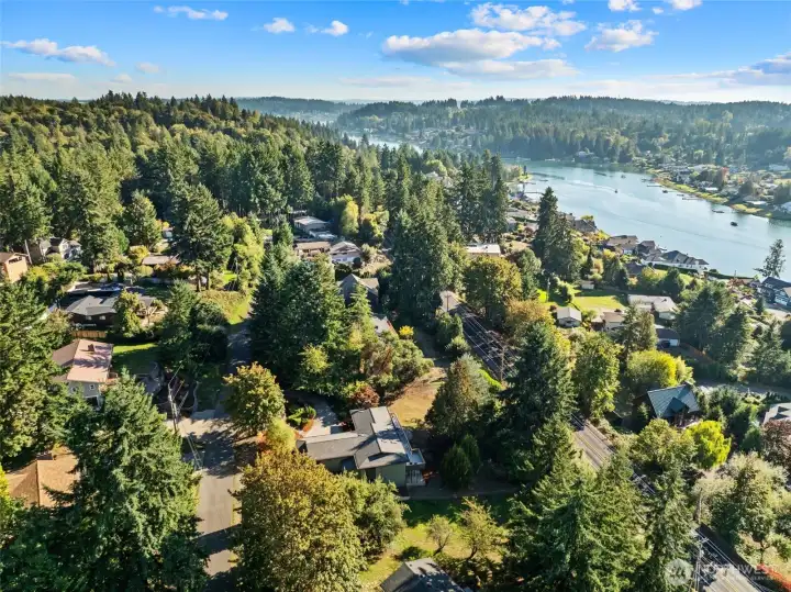 Drone view of Est Bay
