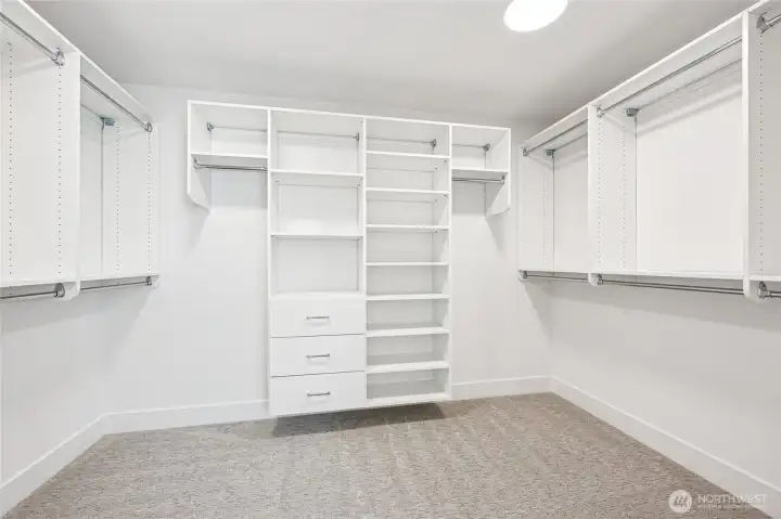 Second walk in closet