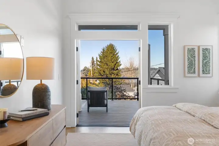 Bedroom on main floor.