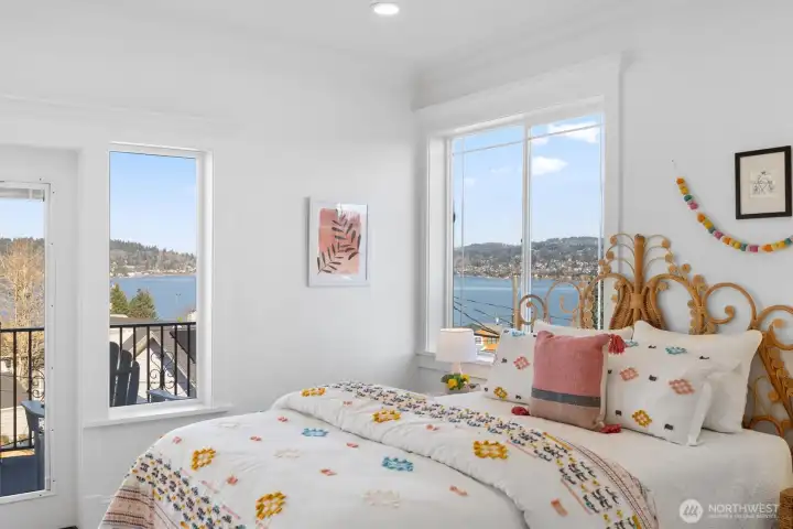 Bedroom 2 upper level.