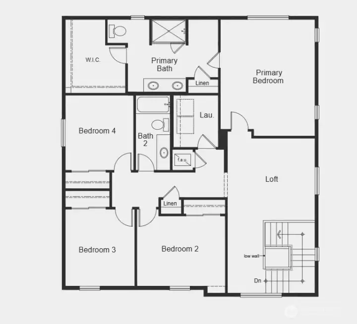 Second floor with Loft