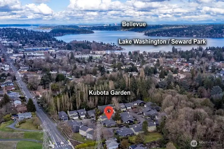 Surrounded by Kubota Garden and mins to Lake Washington, I-5, and Light Rail, this home offers excellent connectivity while maintaining a peaceful setting.