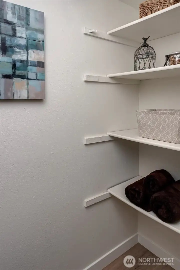 Rare storage space for a condo this size.