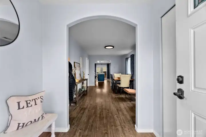 Entry way to your new home!