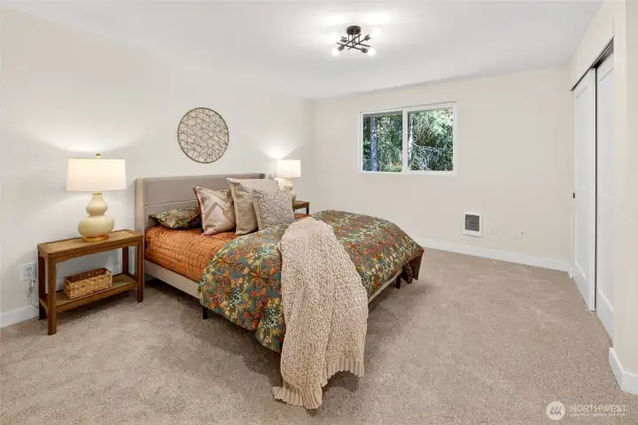 Upstairs primary suite