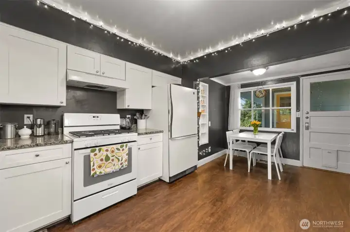 Updated kitchen.