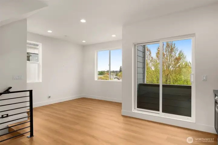 Another photo of the living area