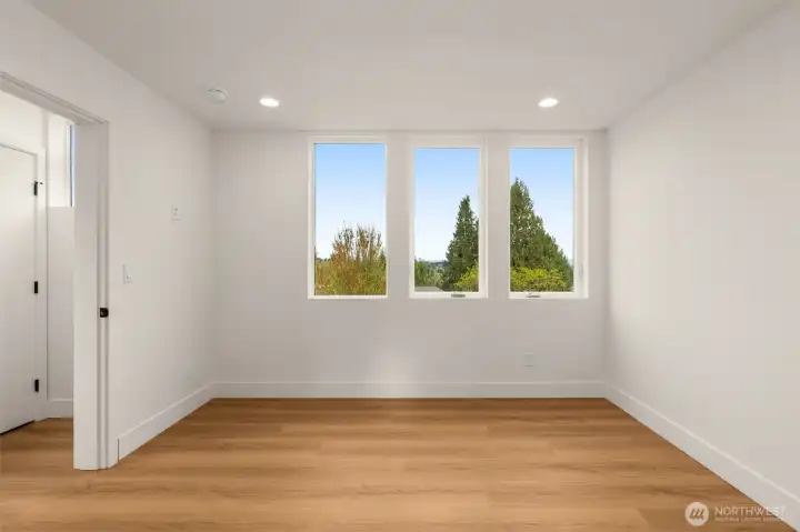 Upper level primary bedroom