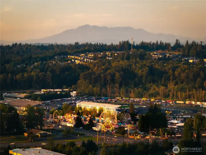 Easy access to Evergreen State Fair Easy access to Evergreen State Fair