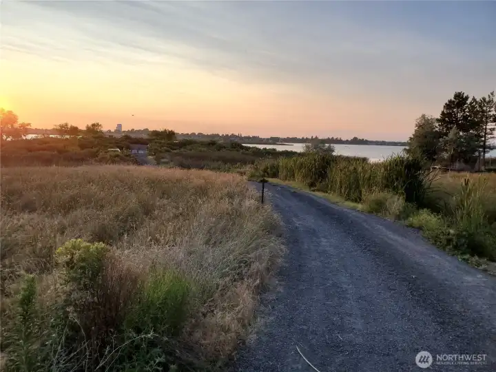 The property is the area to the left, and some of the property on the road behind you and to the right. The property is the area to the left, and some of the property on the road behind you and to the right.