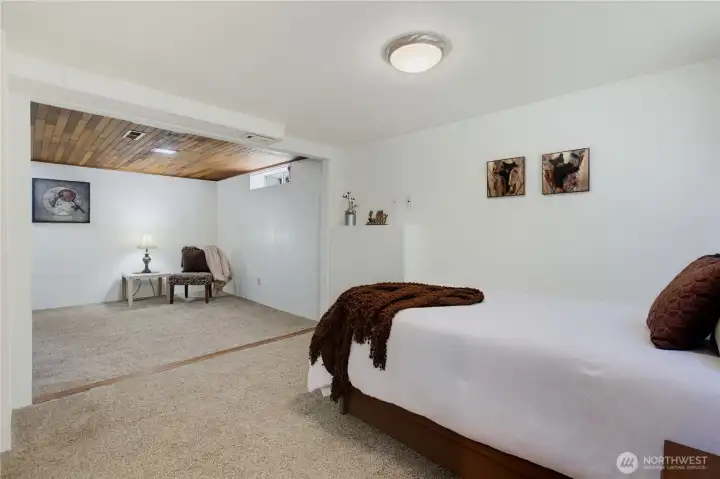Bedroom Space open to the Living Space in the Studio Bedroom Space open to the Living Space in the Studio