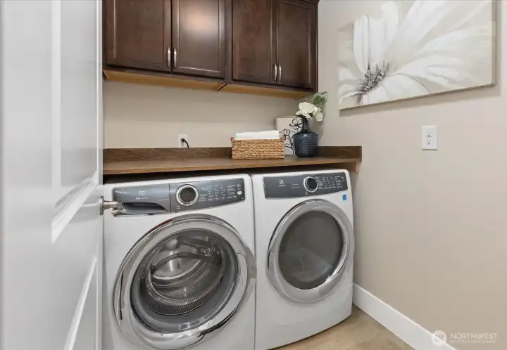 Laundry room - upstairs hallway