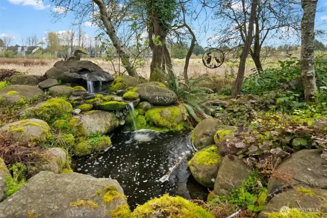 Water feature stays with home