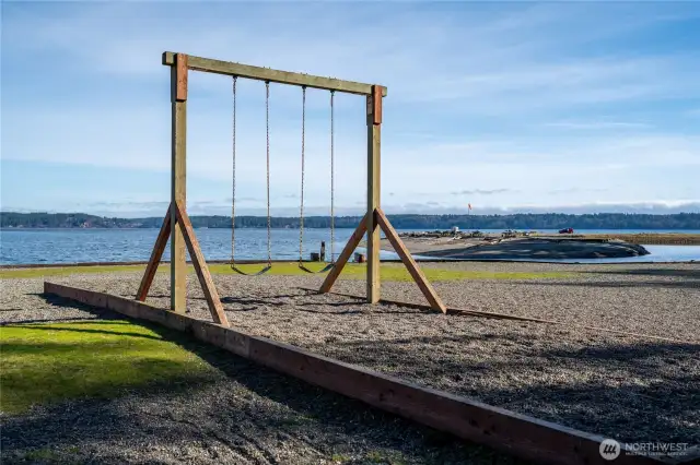 Swings at North Beach