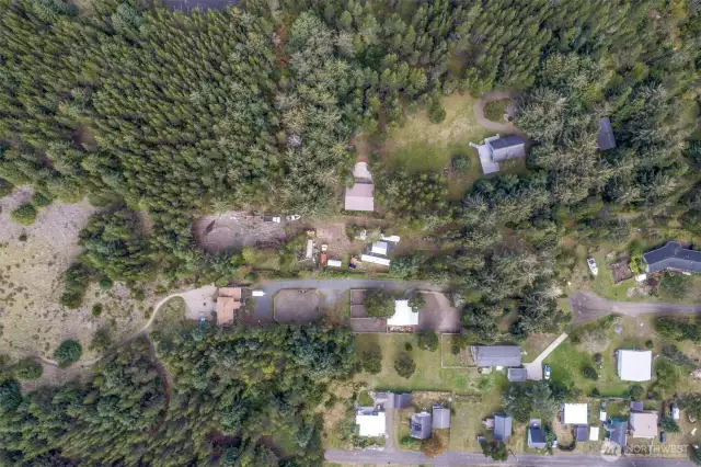Aerial View of Property