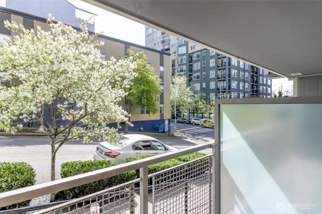 private balcony
