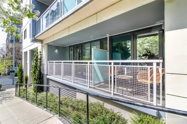 private balcony