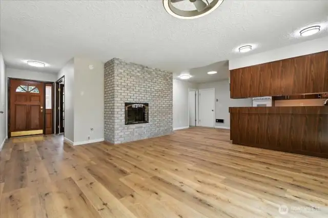 Family Room/Dining/Kitchen
