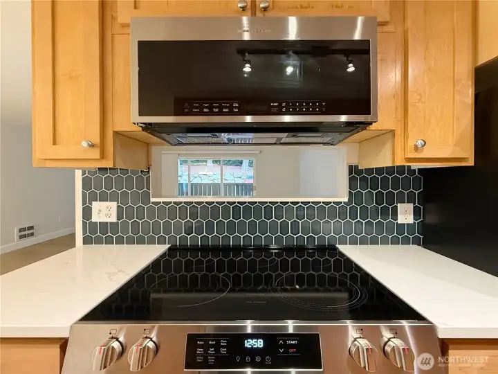 Flat Top Range and Microwave