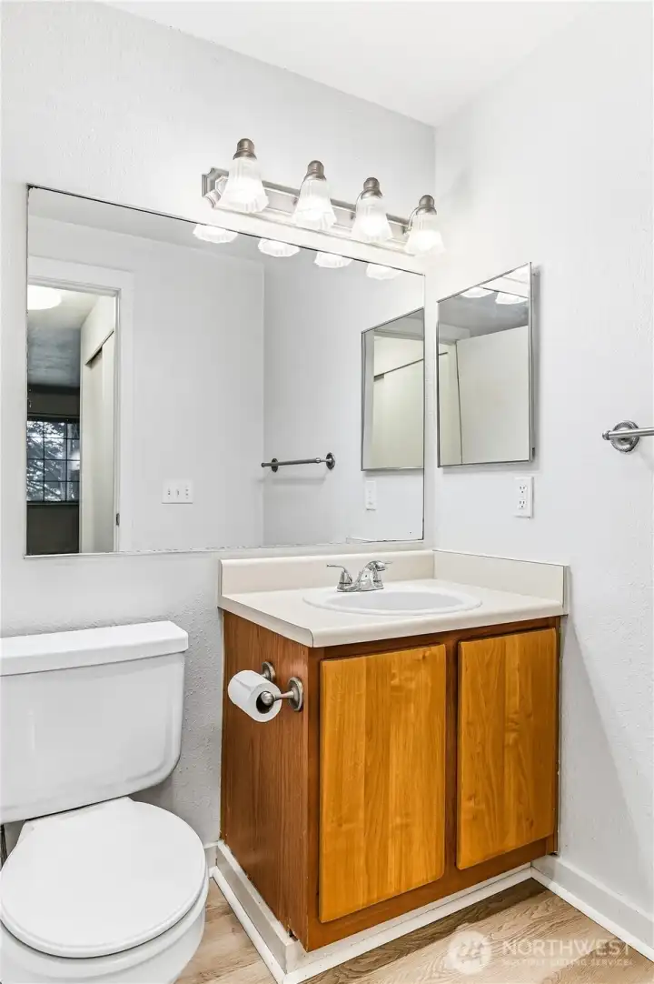 Secondary bathroom