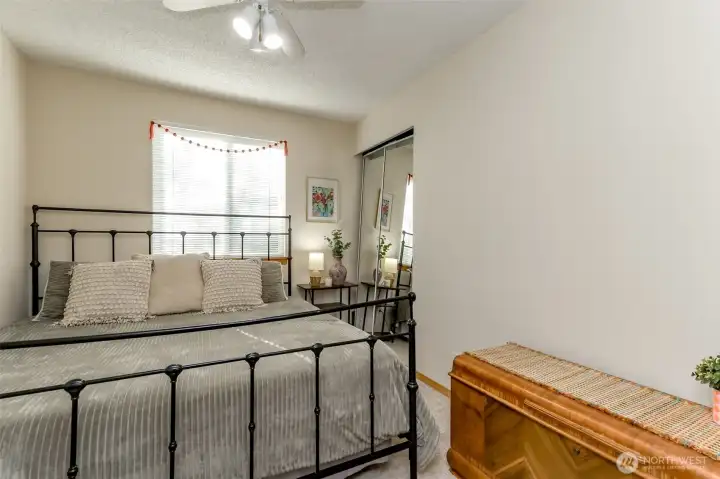 This is the second bedroom upstairs