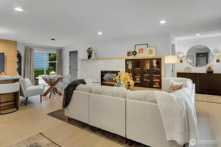 View from Front Door Entry into Great Room