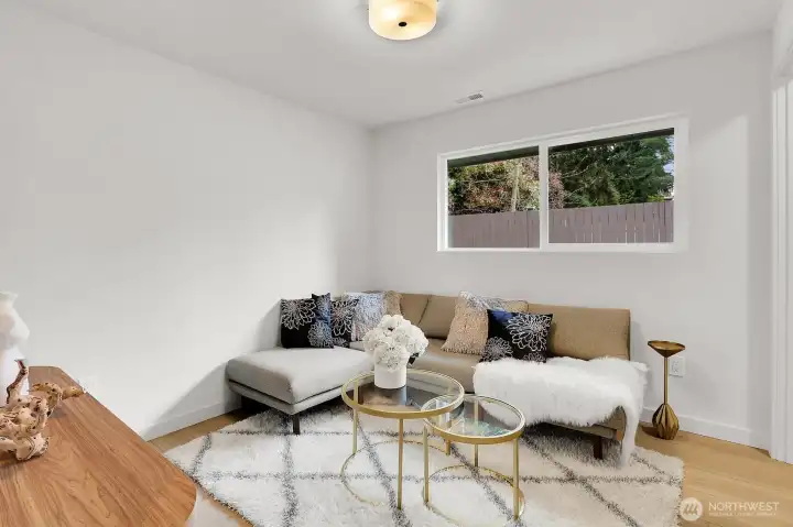 Bedroom #1 could be office, study or entertainment