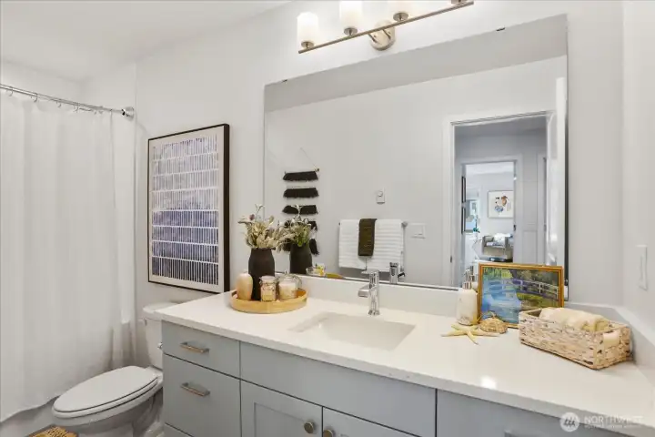 Full bathroom upstairs