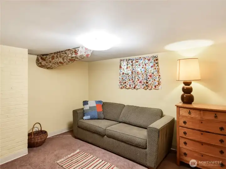 4th "non-conforming" bedroom on lower level.