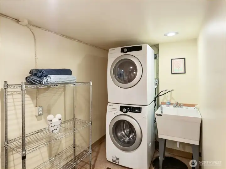 Laundry area