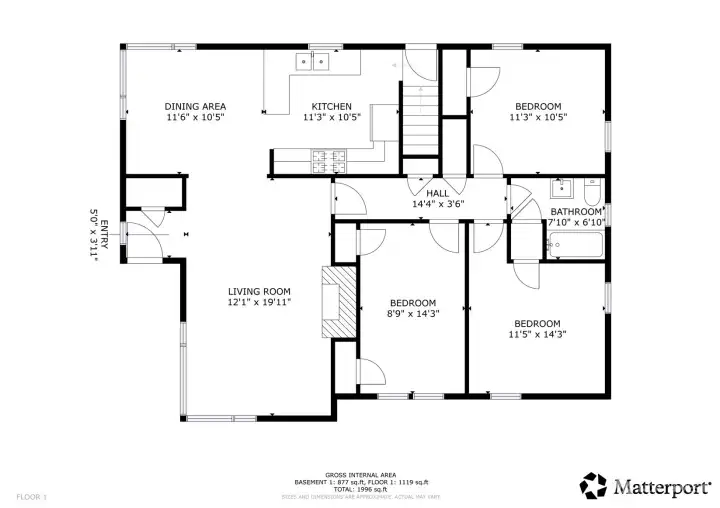Main floor floor plan