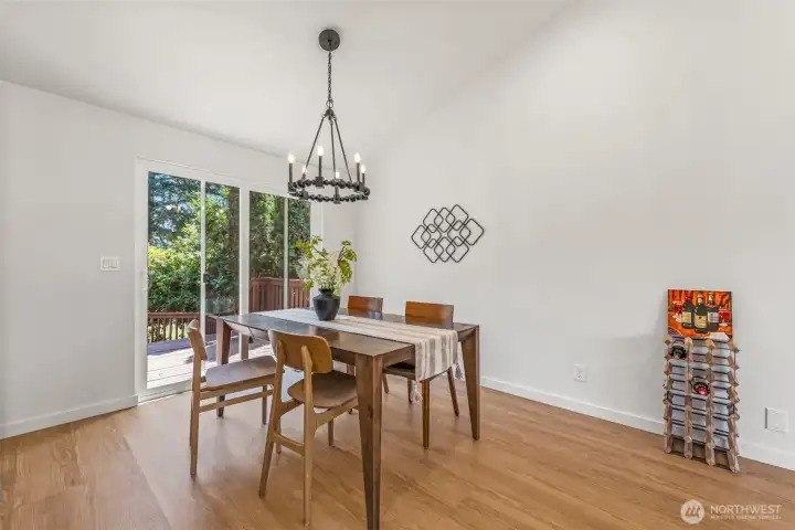 Dining area