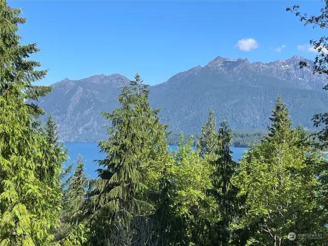 The view from the primary bedroom deck.