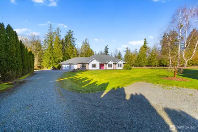 This lovely home offers 2004 sq ft, 3 BR, 2.5 baths & a 3 car garage w/ shop - all on 1 acre