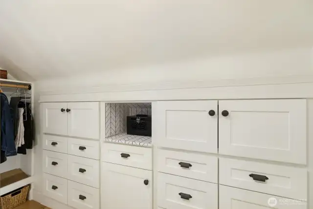 Primary closet built-ins