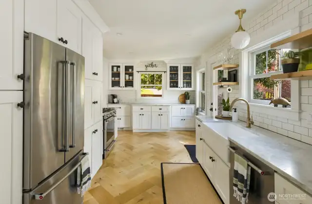 Main kitchen from dining room