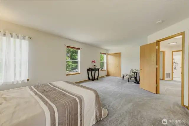 Primary suite.