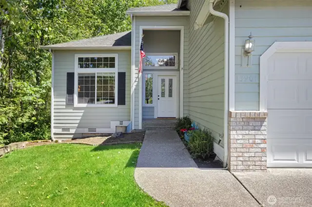 Set on a spacious, private corner lot that backs to an Native Growth Protection Area (NGPA) greenbelt on two sides