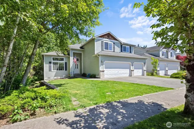 Beautifully updated home in the desirable Sky Harbor neighborhood of Sultan. Set on a spacious corner lot that backs to a Native Growth Protection Area (NGPA) greenbelt on two sides, this home features 2,792 square feet, 4 bedrooms plus office, 2.5 bathrooms, and a 3-car garage.