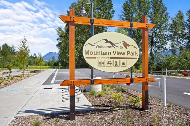 City of Sultan Mountain View Park in the neighborhood